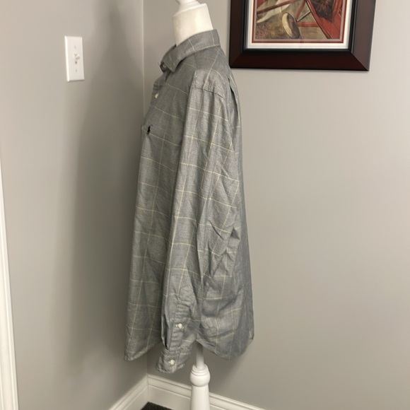 Polo Ralph Lauren Long Sleeve Polo Westerton Classic Fit Large Men’s Gray Black - Picture 3 of 5